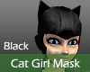 Cat Girl Black Mask