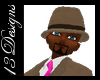 [13] Brown Suede Trilby