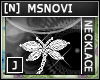 [N] Dragonfly Necklace D