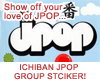 ICHIBAN JPOP sticker
