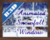 Animated Snowfall Window