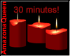 )o( Melting Red Candles