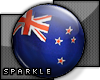 Button- New Zealand Flag