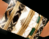! GOLD/BLAQ DUO BRACELET