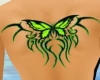 Tattoo Butterfly GreenHB
