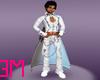 3MWhite punk full outfit