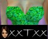 xxTxx Green Glitter Top