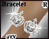 aYY-Diamd Crown Bracelet