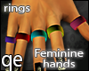 QE 5 Rings R *Feminine