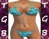 Turquoise Bikini