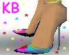 Swirl Spike Heel