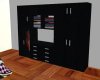 Closet for wall Black