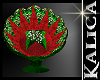 Kali Poinsettia Chair