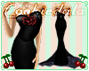 c* Gothic Rose Gown