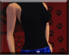 Black top jean set