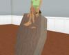 Propped Up Coffin