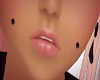 D| Cheekpiercings Black