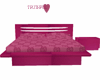 PINK  BED.