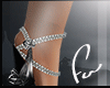 F. Sparkle Diamond Heels
