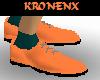 Xcel orange shoes