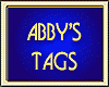 ABBY'S TAGS