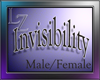 Invisibility Male&Female
