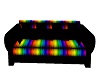 Black/Rainbow Couch