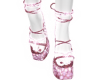 Animated Pink Glow Heels