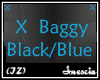(IZ) Baggy Black/Blue