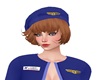 Flight attendant hat