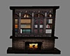 Fireplace&Bookcase