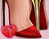 Red LOVE Heels