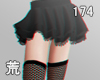 R. Blk Lace Skirt