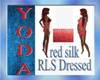 RLS Dresed red silk