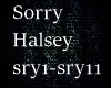 eR-Sorry || Halsey