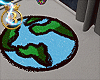 в Earth rug.