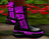 FG~ Bebe Y2K Boots Lilac