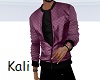 Plum Quilted Jacket