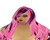 pink purple glam hair