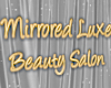 Mirrored Luxe Sign