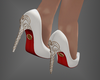 Valencia White Heels