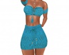 Crocheted Blue Outfit