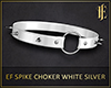 EF Spike Choker W/Silver