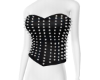 Goth Spiked Corset Top