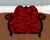 RB Red Silk Comfy Chair