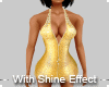 Shiny Gold Dress