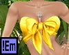 !Em Bow Tied Top Yellow