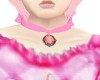[LULU] Pink Cameo Collar