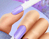 🤍 Baby Nails Purple