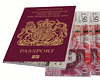 British Passport + Cash
